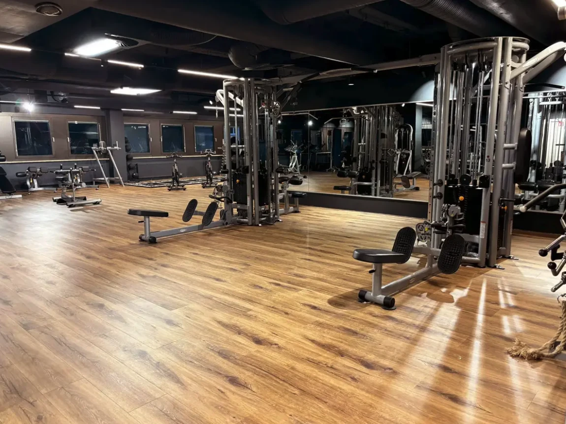 Trainingsfläche im LeFit ohne Personen